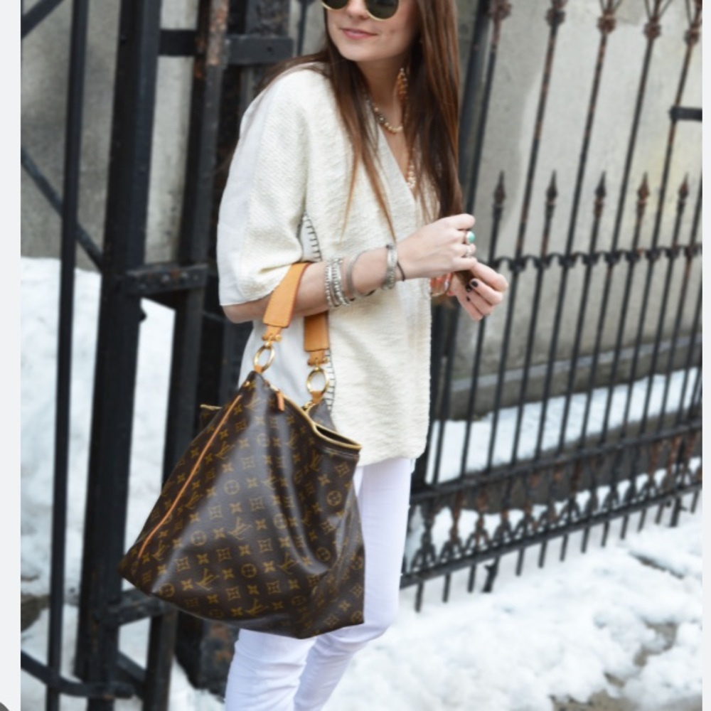 Louis Vuitton Sully MM Monogram Bag